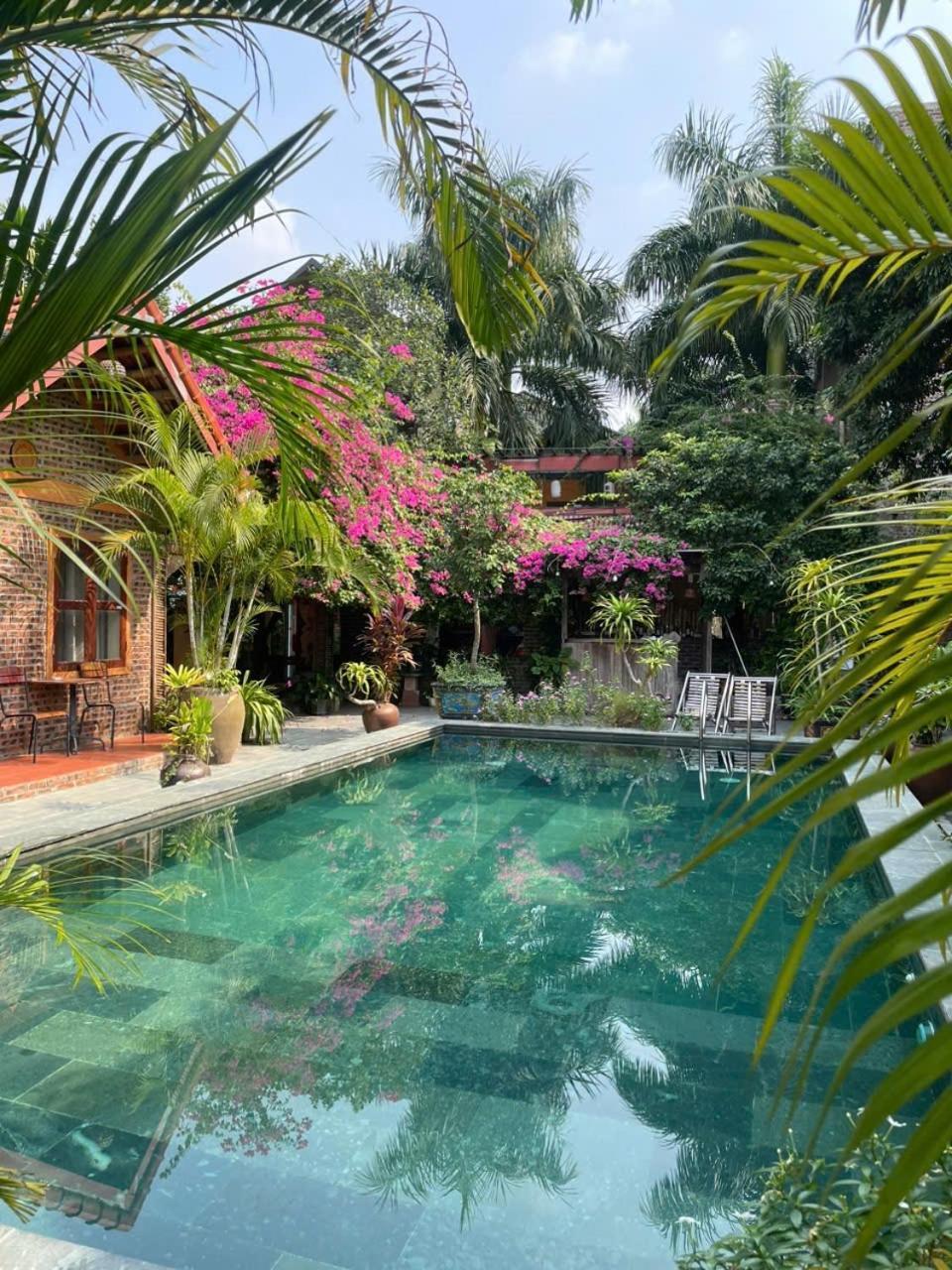 Готель Tam Coc Tropical Garden Ніньбінь Екстер'єр фото